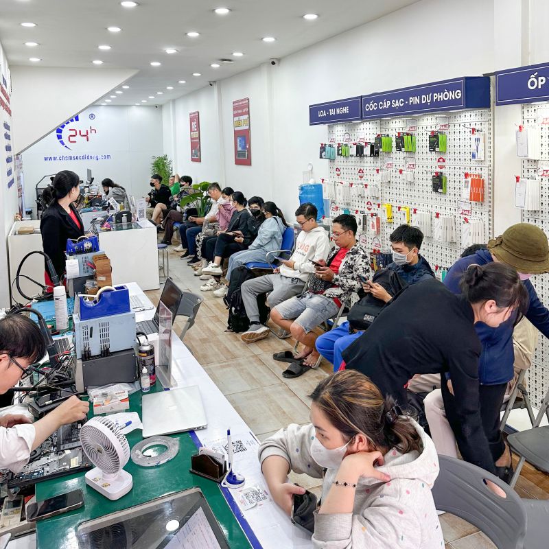 Thay cảm ứng iPhone 16e 10