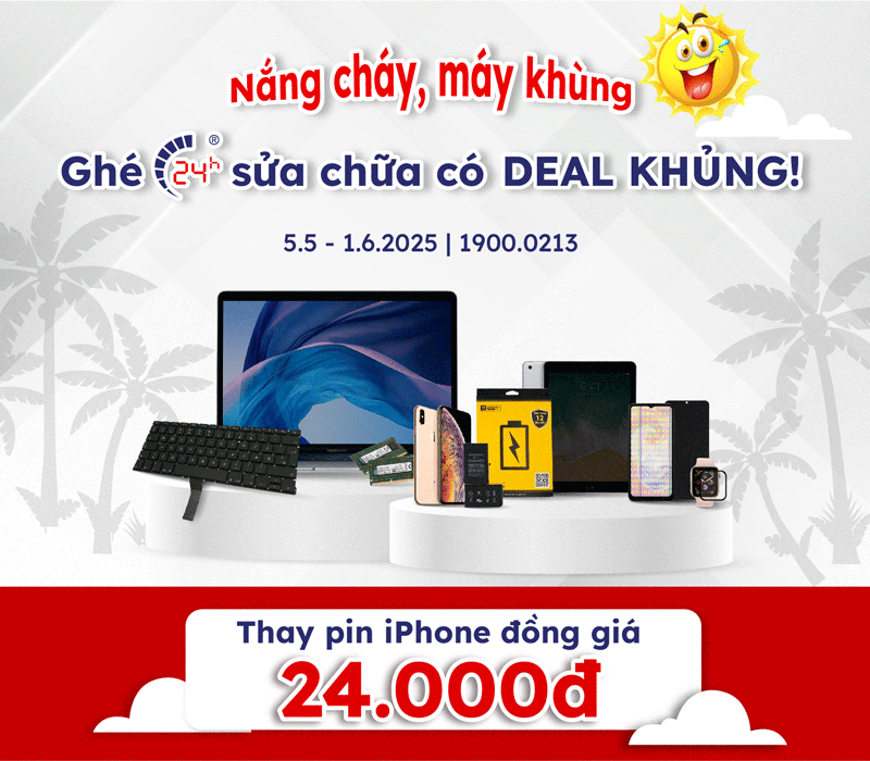 ưu đãi sửa chữa tháng 5