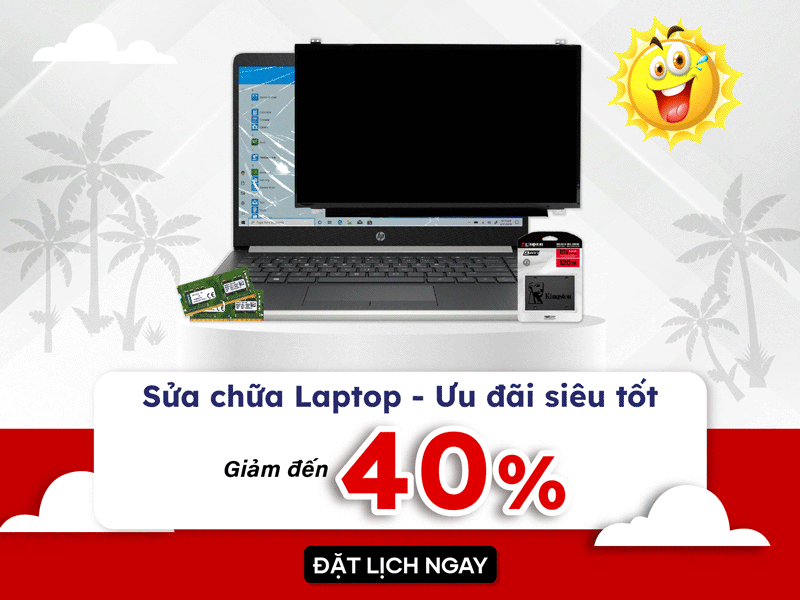 sửa chữa laptop quận 10
