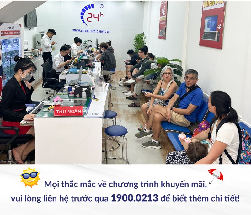 lý do khách hàng đến 24h