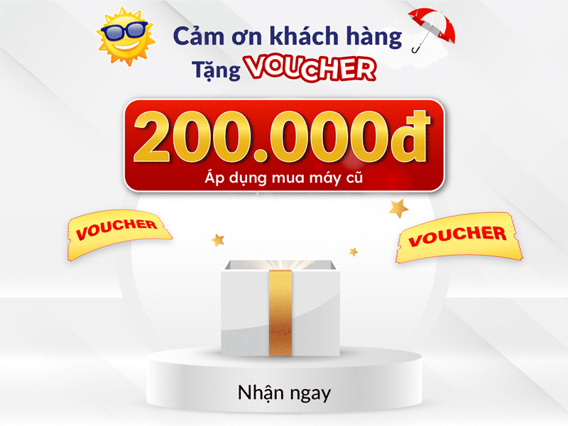 tặng voucher mua iphone cũ khi sửa chữa