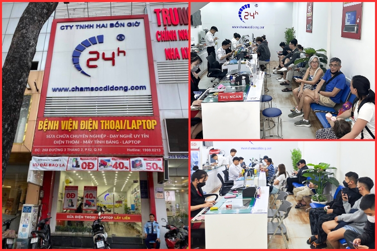 địa chỉ thay màn hình samsung s10 plus chính hãng