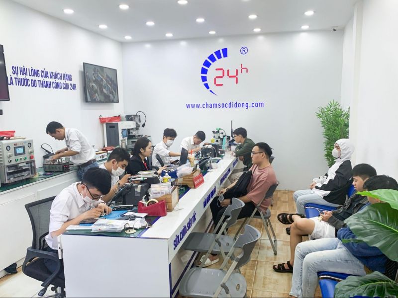tiếp nhận thiết bị 