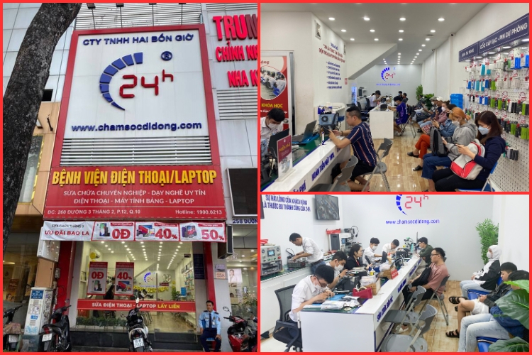 địa chỉ thay màn hình samsung chính hãng