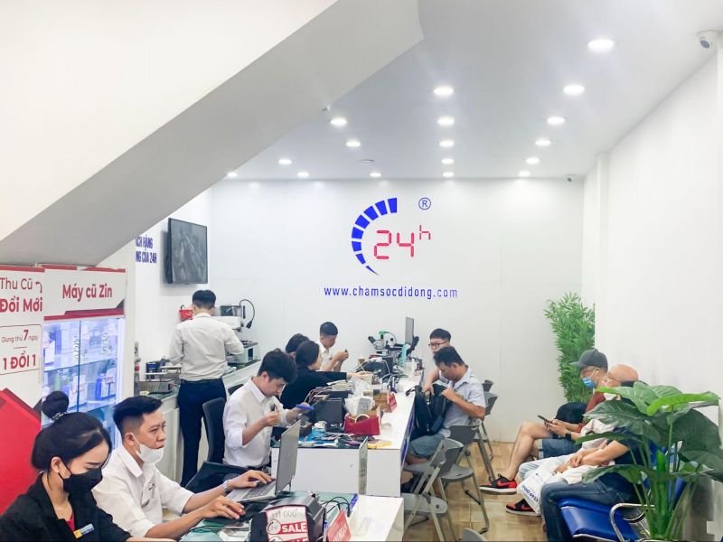 khách hàng sử dụng dịch vụ