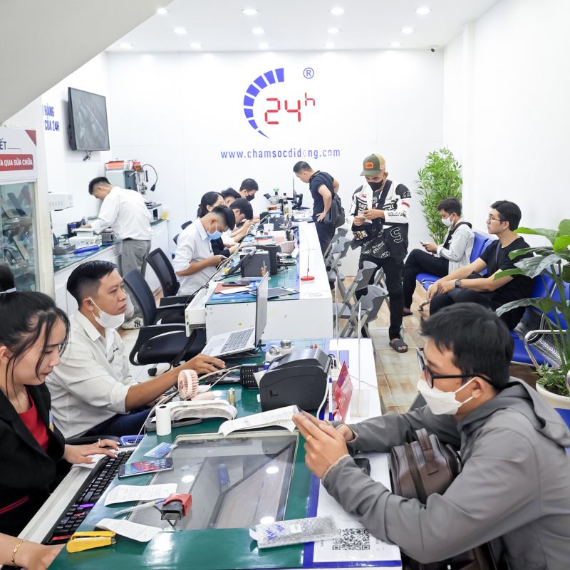 tiếp nhận và tư vấn dịch vụ