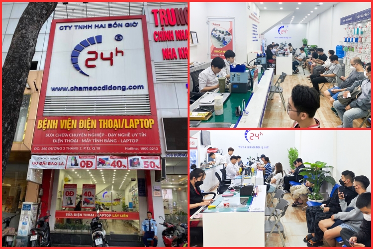 đại chỉ thay màn hình note 10 chính hãng 