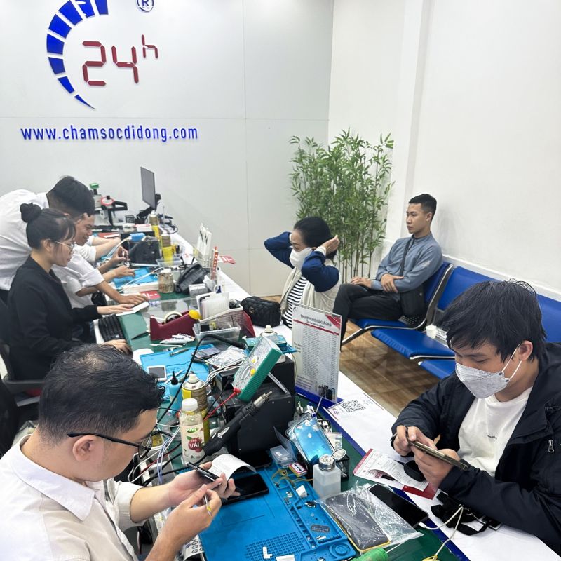 hỗ trợ khách hàng sau khi sửa 