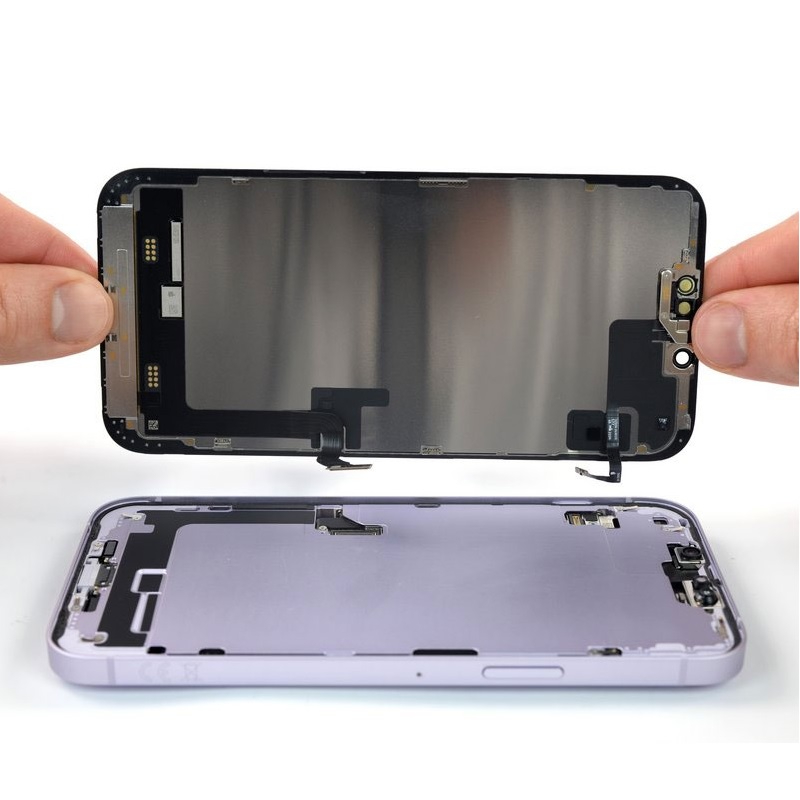 Ép cổ màn hình iPhone 14 Pro Max 4