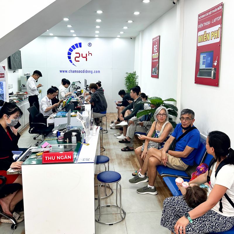 Ép cổ màn hình iPhone 14 Pro Max 6
