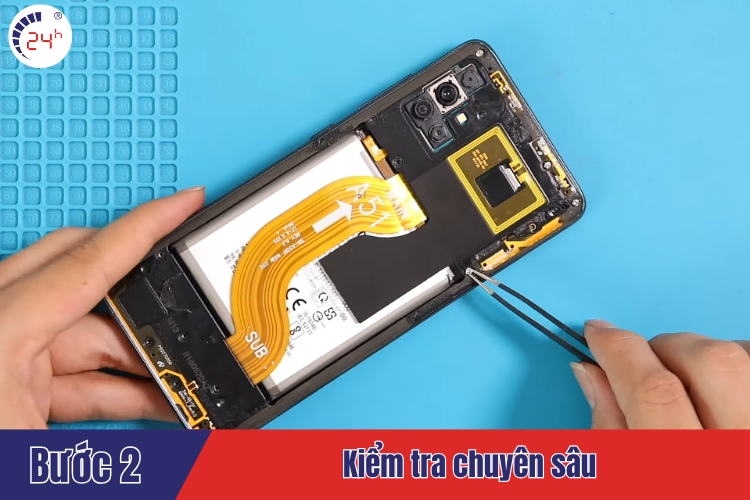 kiểm tra điện thoại samsung a51