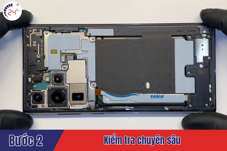 kiểm tra điện thoại samsung s22 ultra
