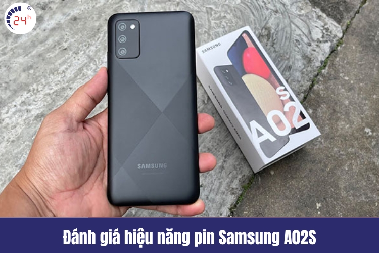 đánh giá hiệu năng pin samsung galaxy a02s