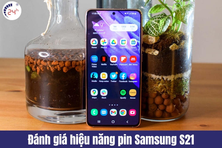 đánh giá hiệu năng pin samsung s21 