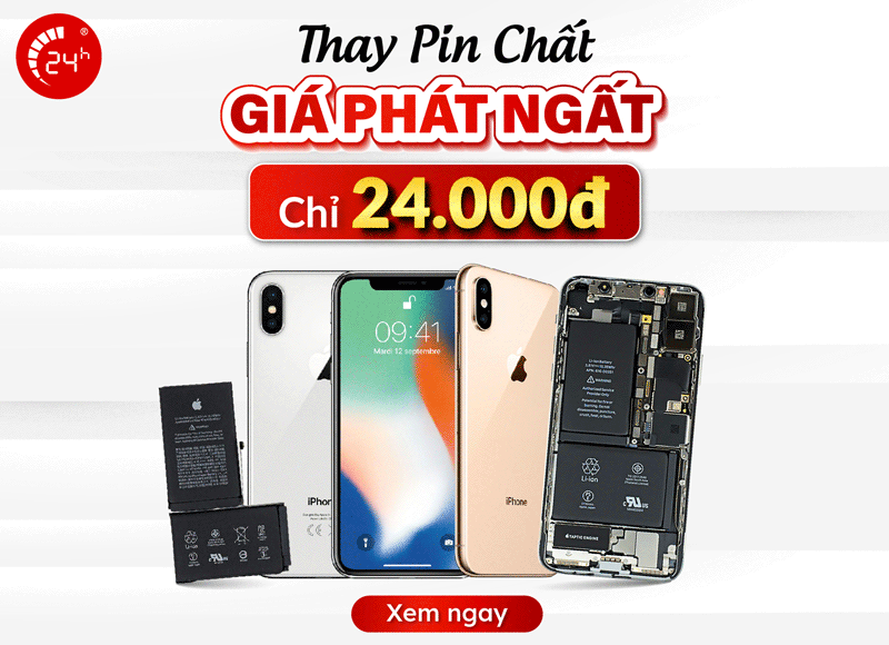 thay pin chất giá phát ngất