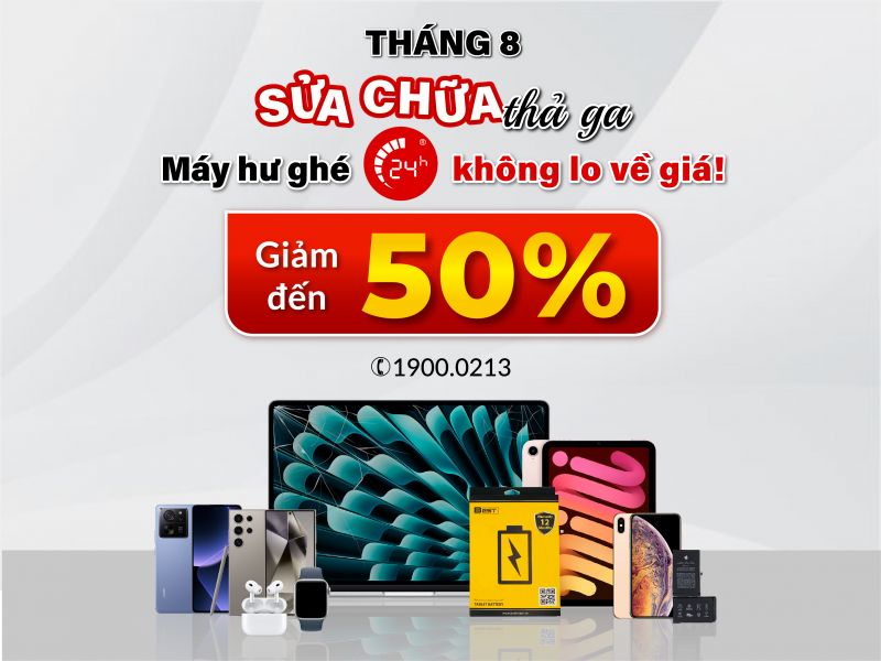 ưu đãi tháng 8