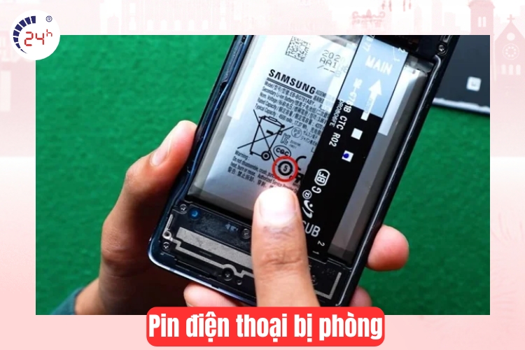 pin samsung note 8 bị phồng 