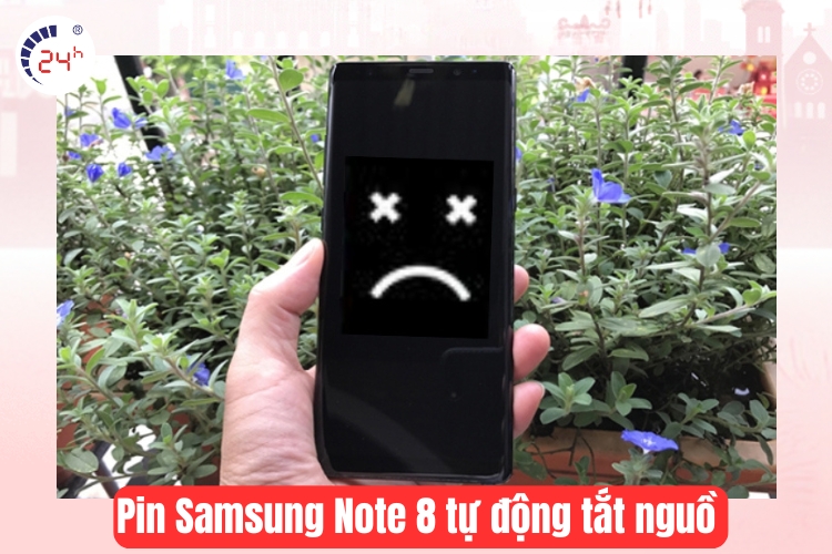 samsung note 8 tự động sụp nguồn