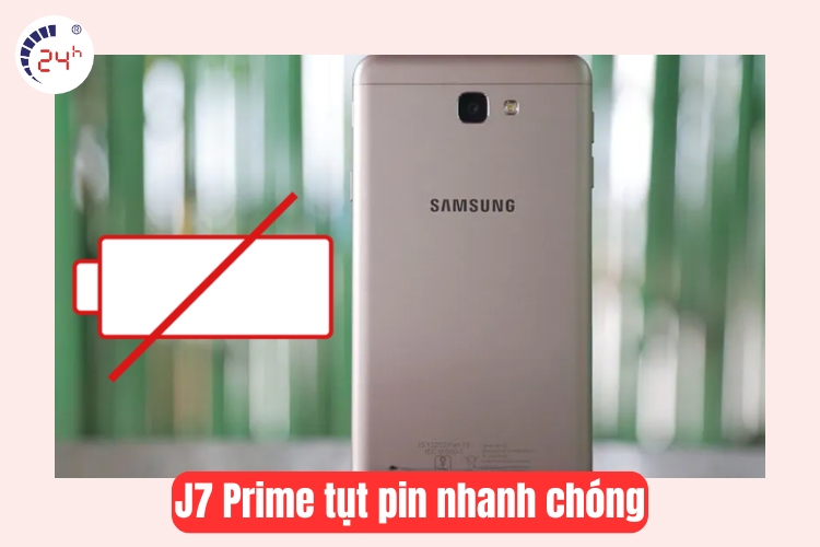 pin samsung j7 prime tụt nhanh chóng 