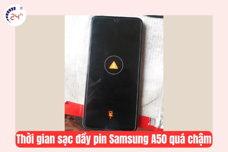thời gian sạc đầy pin quá chậm 