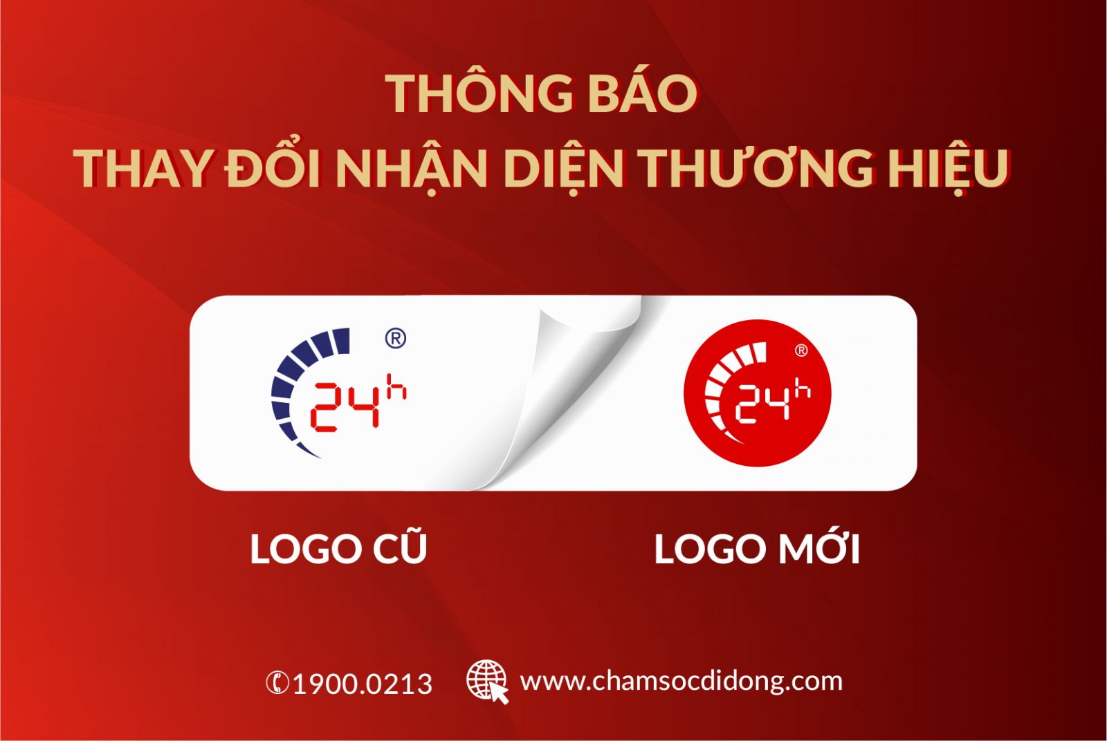 24h đổi logo mới