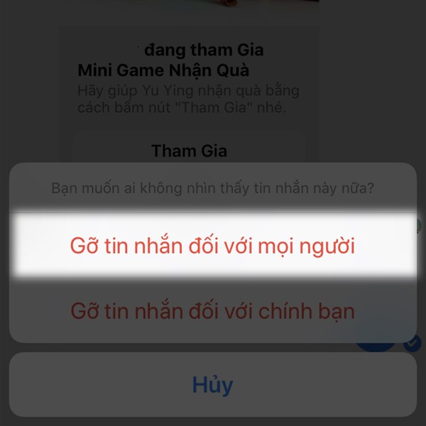 Cách xem tin nhắn đã thu hồi trên Messenger trên iPhone không cần cài app ngoài 