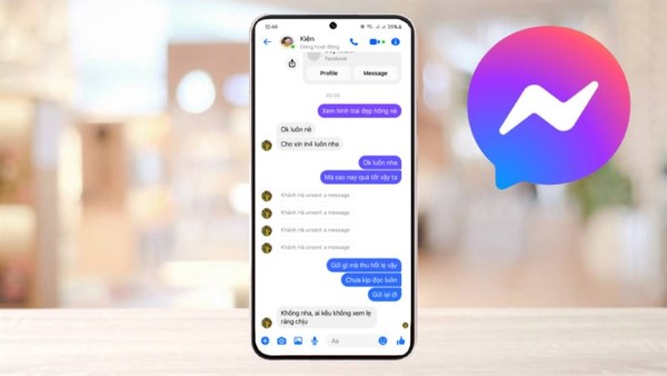 Cách xem tin nhắn đã thu hồi trên Messenger trên iPhone không cần cài app ngoài 