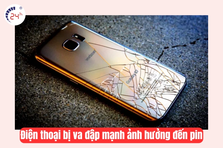 điện thoại bị va đập mạnh 