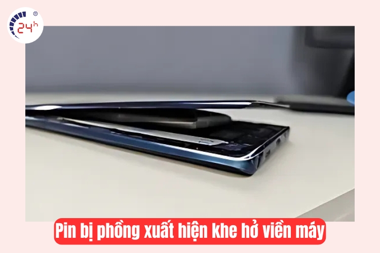 máy hở viền do pin phồng 