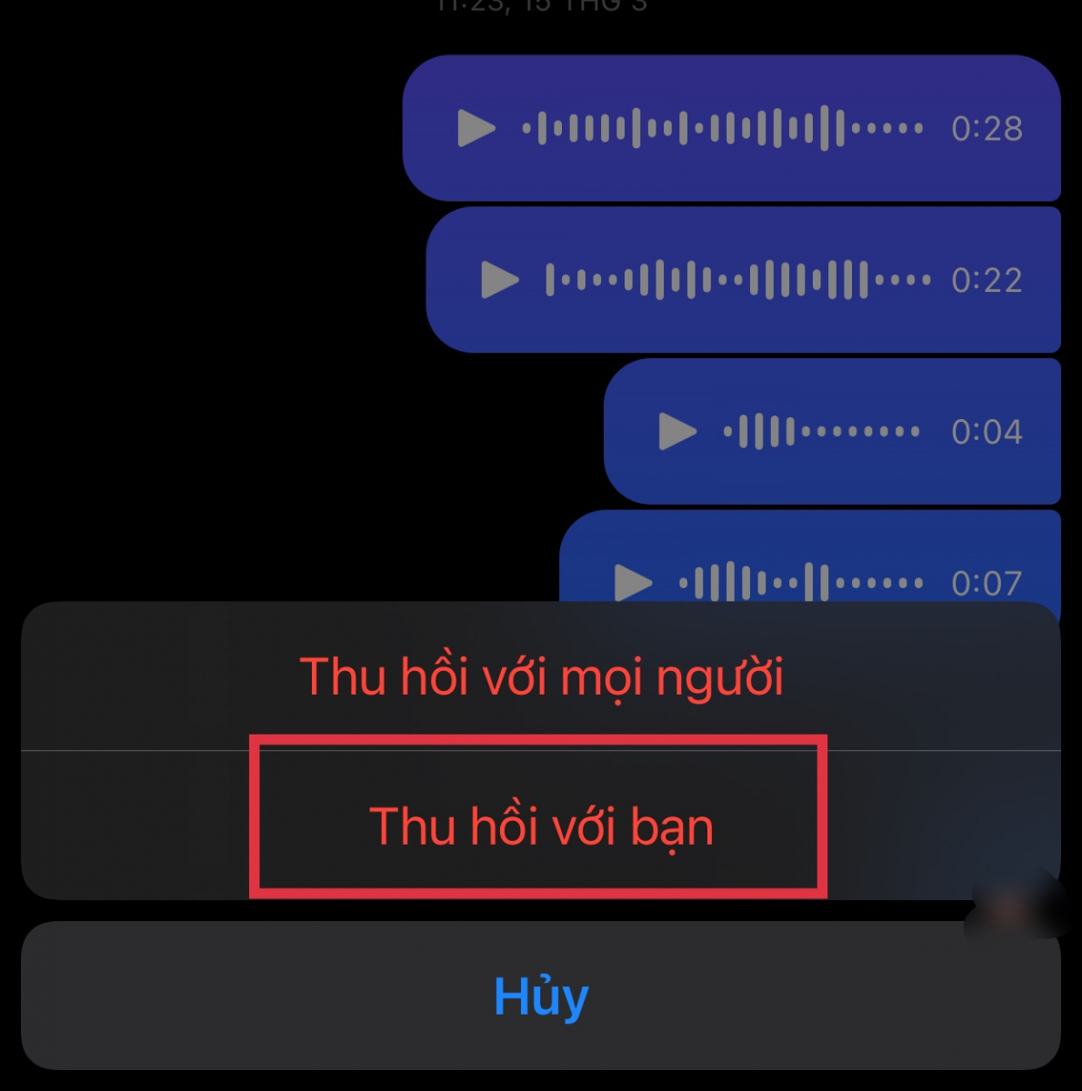 Cách xem tin nhắn đã thu hồi trên Messenger trên iPhone không cần cài app ngoài 