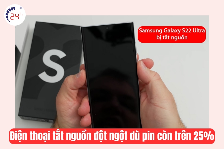 điện thoại tắt nguồn đột ngột