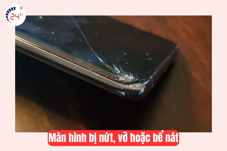 màn hình bị nứt 