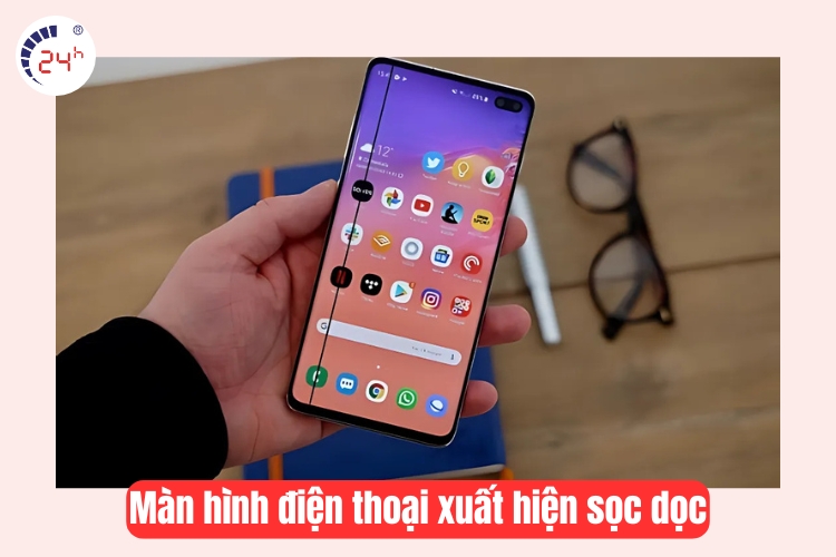 màn hình bị sọc dọc 
