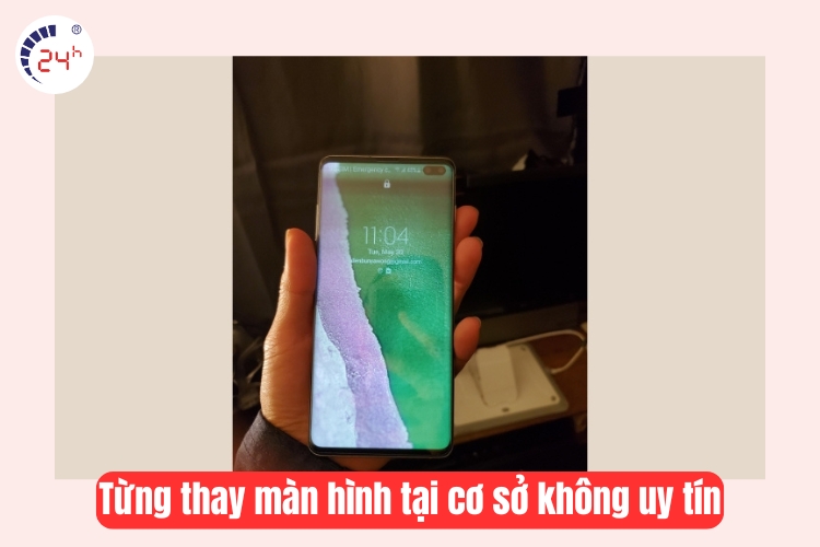 màn hình thay tại cơ sở kém chất lượng