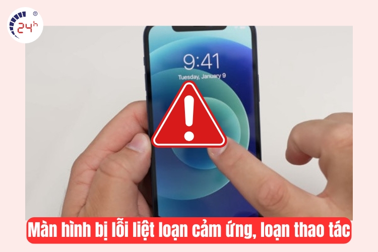 màn hình bị liệt cảm ứng