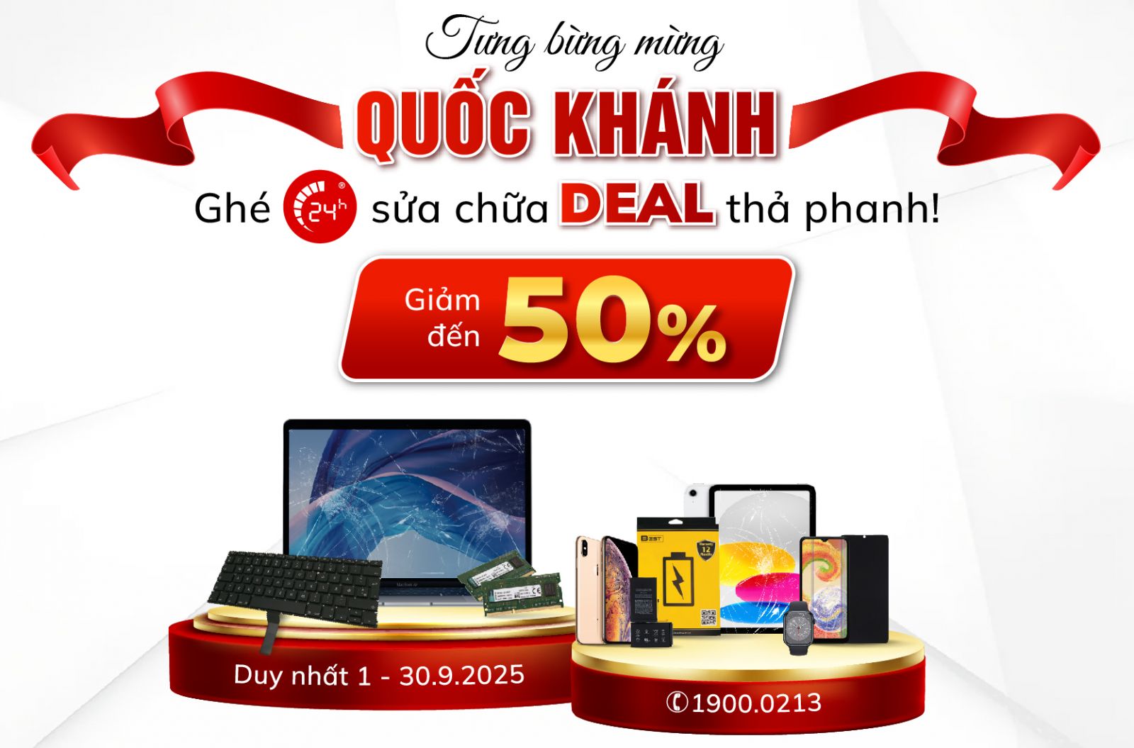 ưu đãi tháng 9