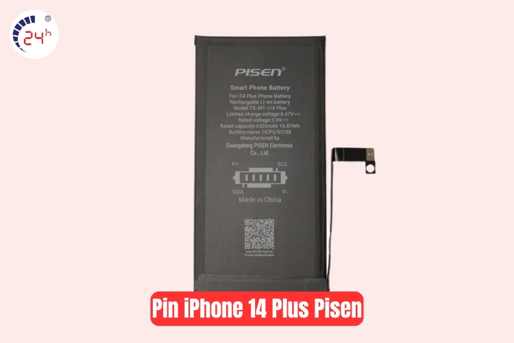 pin iphone 14 plus pisen
