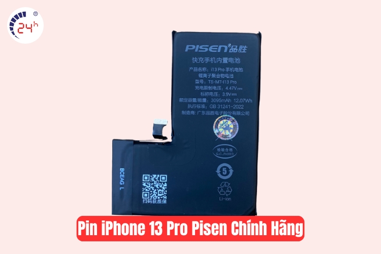 pin iphone 13 pro pisen