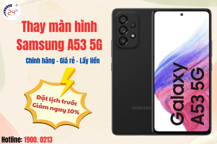 thay màn hình samsung a53 5g