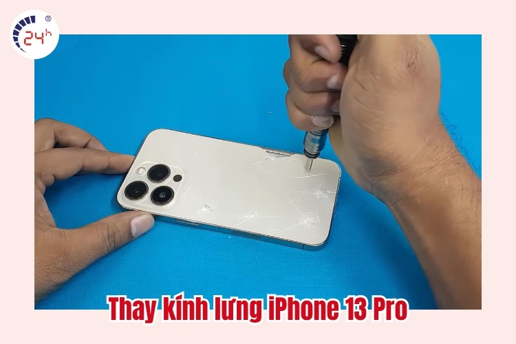 thay kính lưng iphone 13 pro