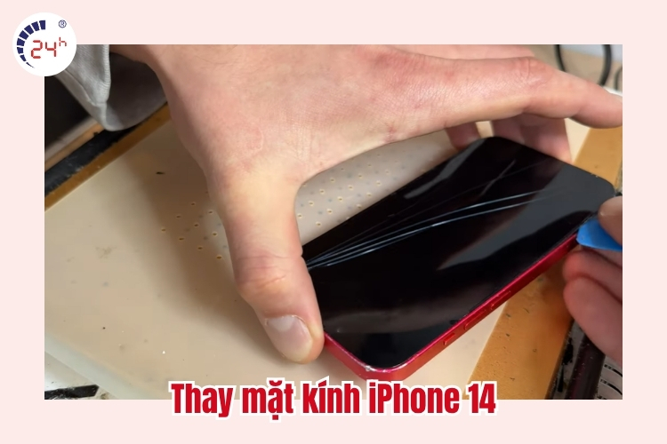 thay mặt kính iphone 14