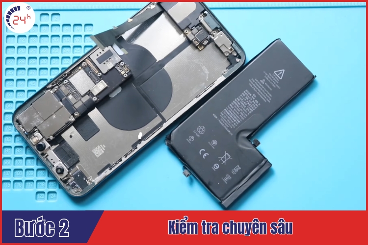 kiểm tra pin iphone 11 pro max