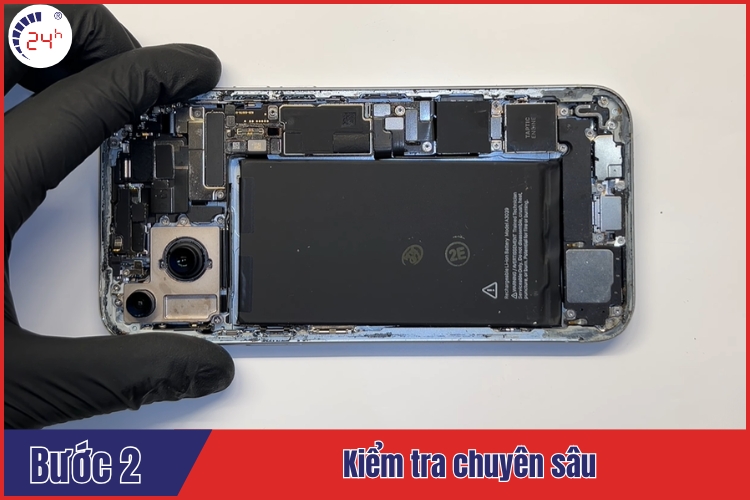 kiểm tra pin iphone 15 plus