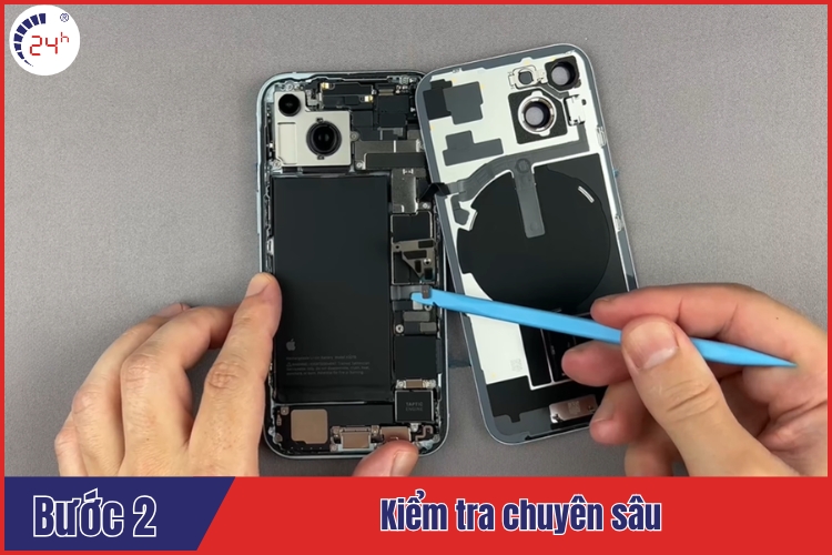 kiểm tra pin iphone 15