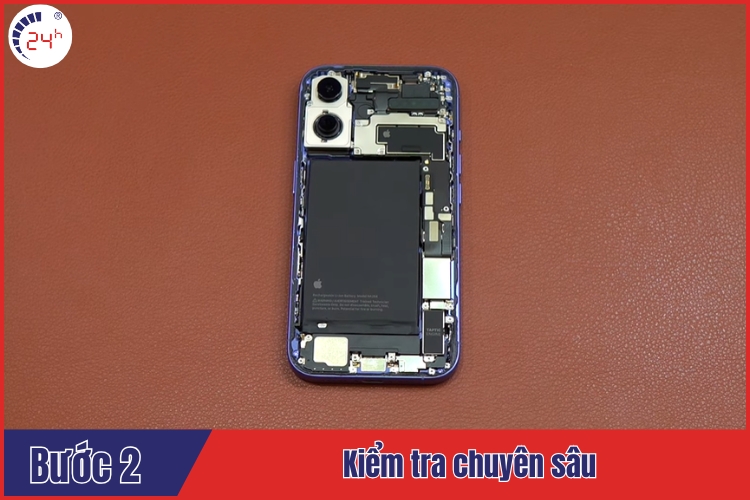 kiểm tra pin iphone 16