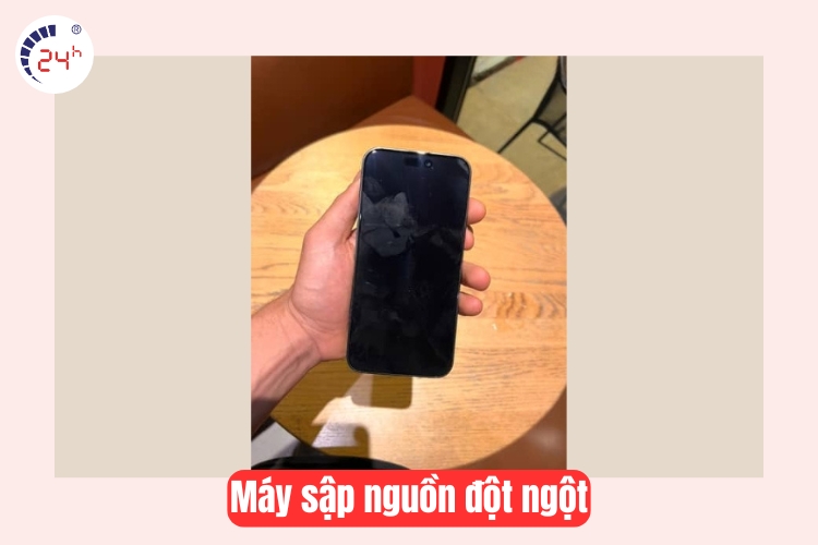 Máy sập nguồn đột ngột
