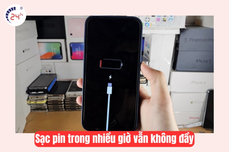 Sạc pin trong nhiều giờ vẫn không đầy