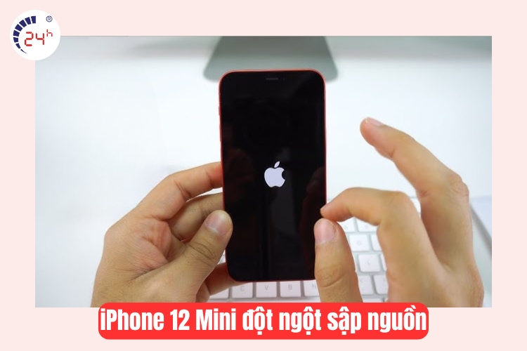 iphone 12 mini đột ngột sụp nguồn