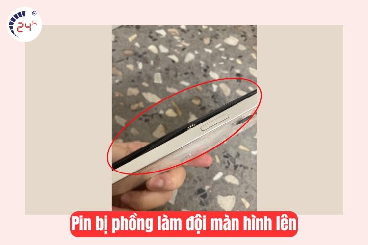 pin iphone 12 mini bị phồng