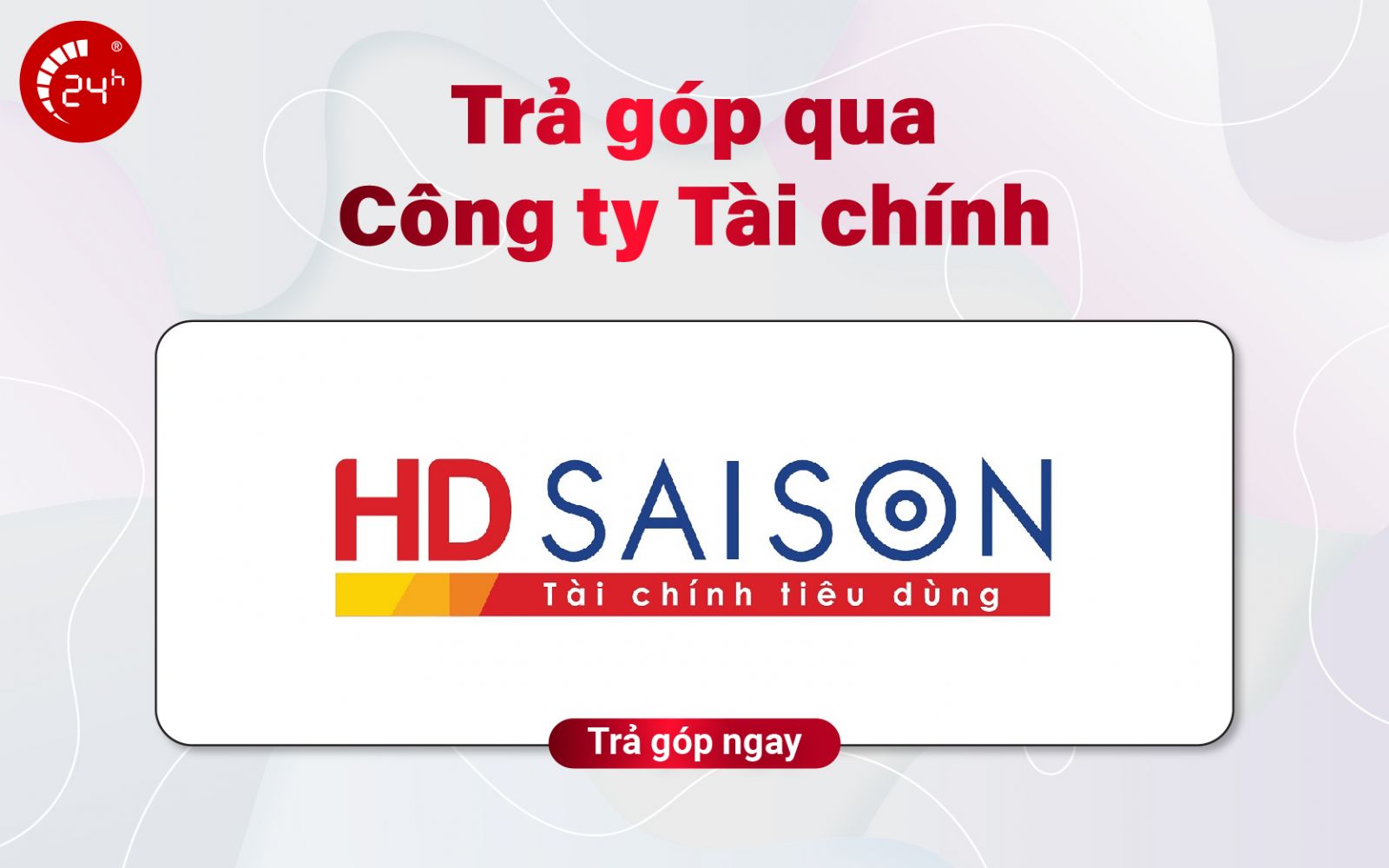 trả góp qua công ty tài chính